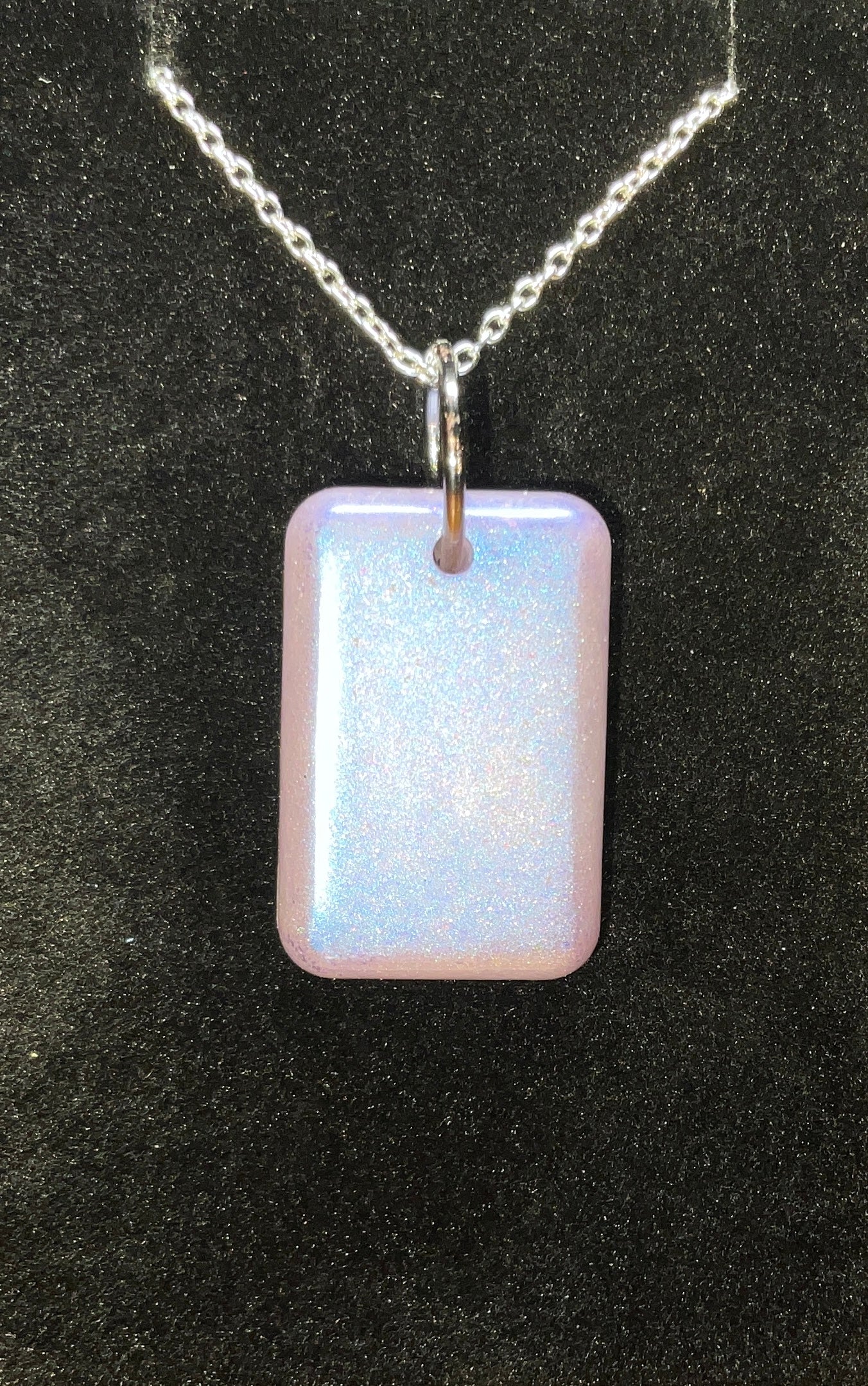 Pink and White Flower Necklace