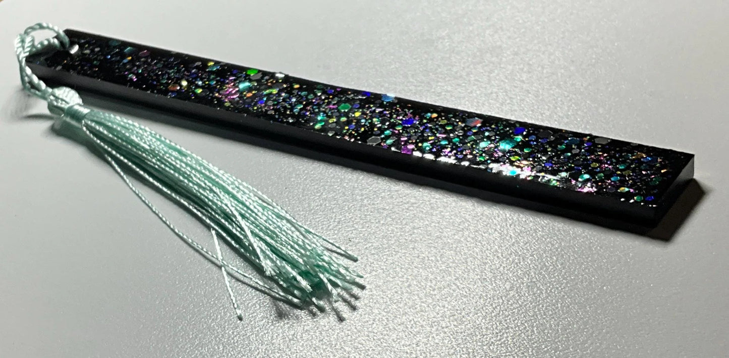 Glitzerndes Lesezeichen