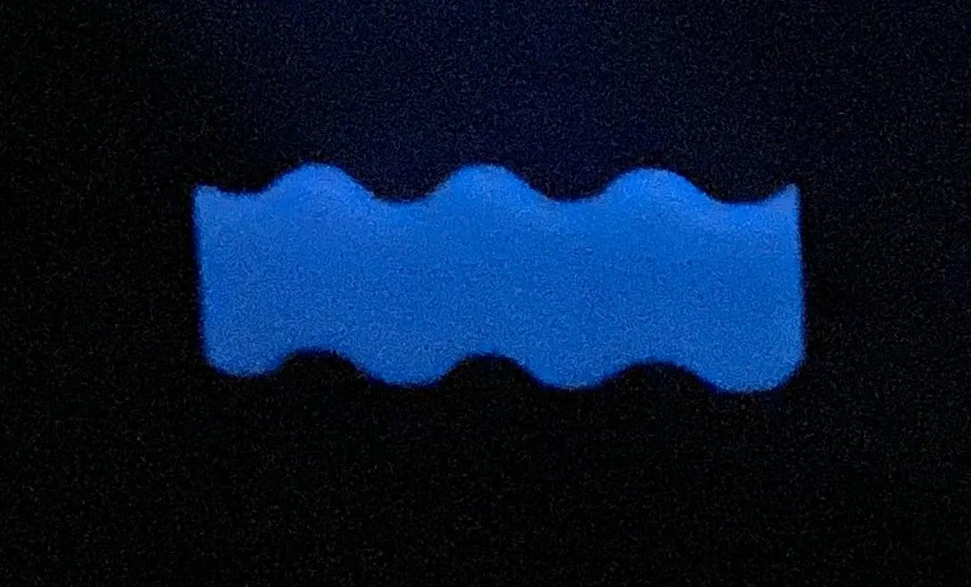 Glow-in-the-Dark Hair Clip set of 2