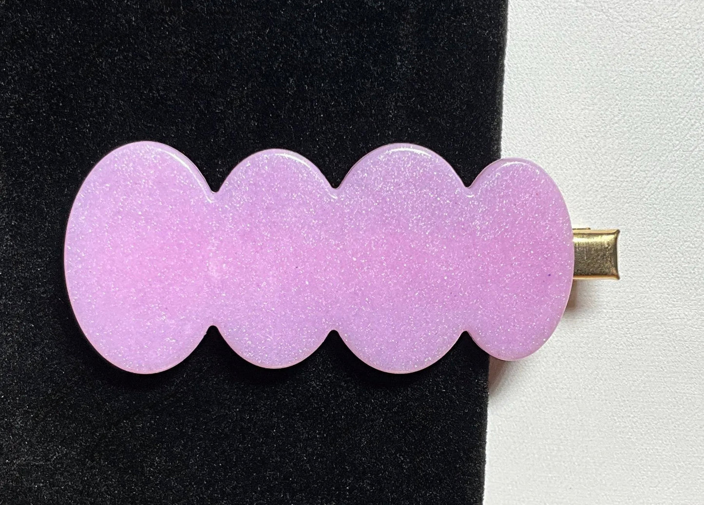Glow-in-the-Dark Hair Clip Set of 2