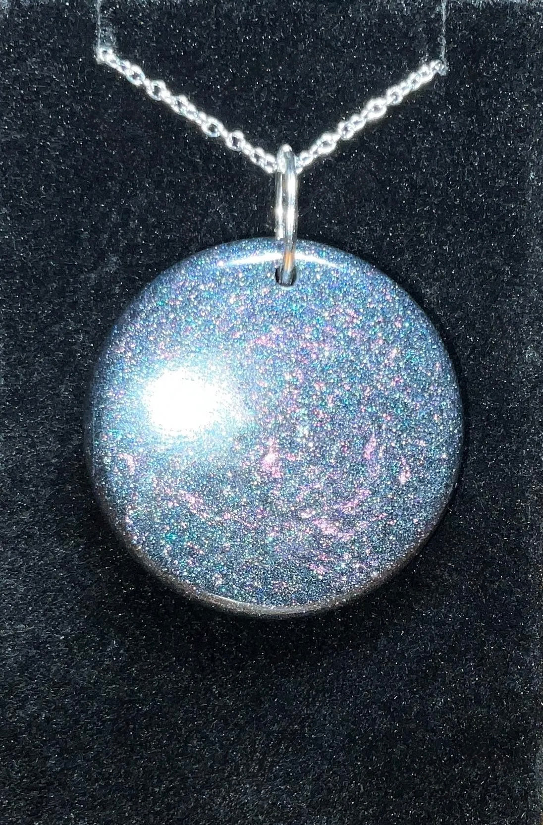 Light Pink Vinca Flower Necklace