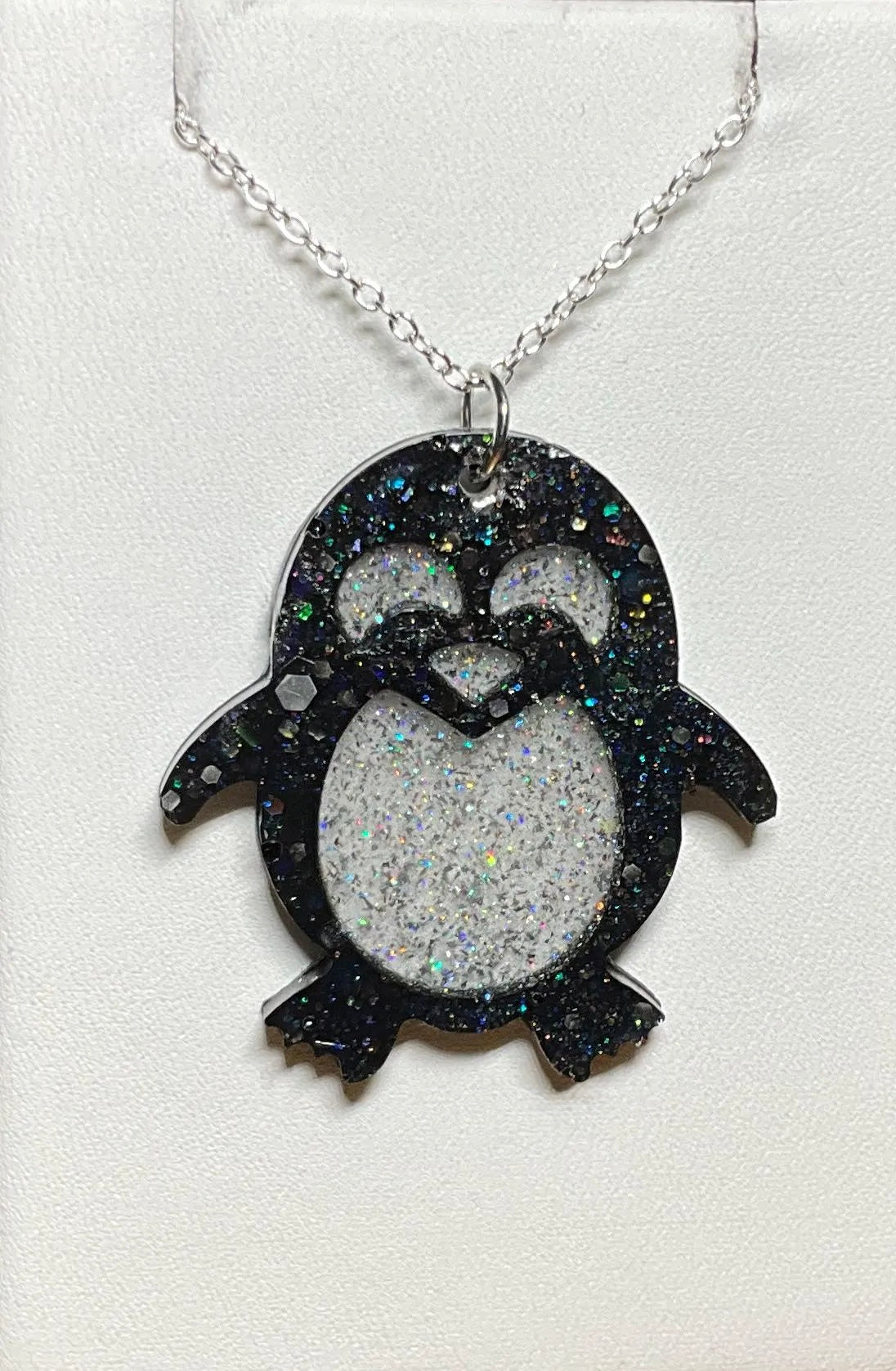 Playful Penguin Necklace