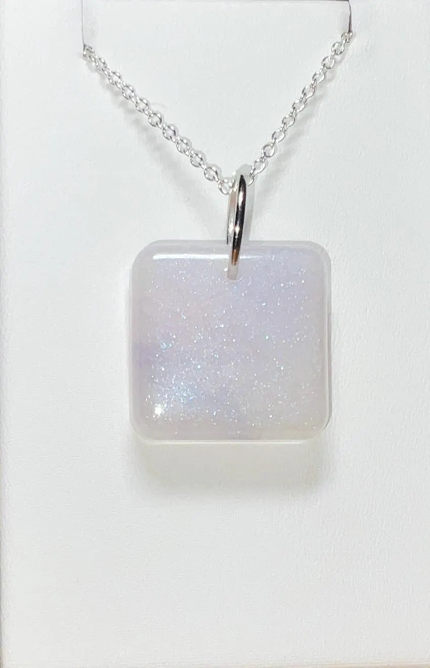 Pink and Purple Flowers Necklace