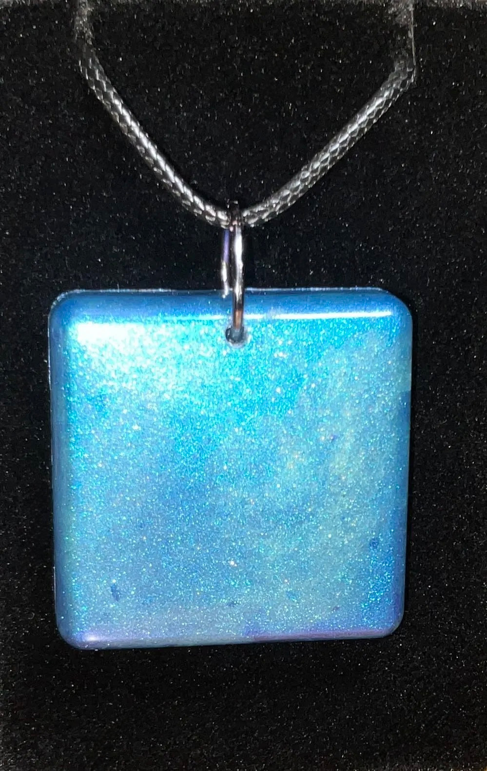 Purple Johnny Jump Up Necklace