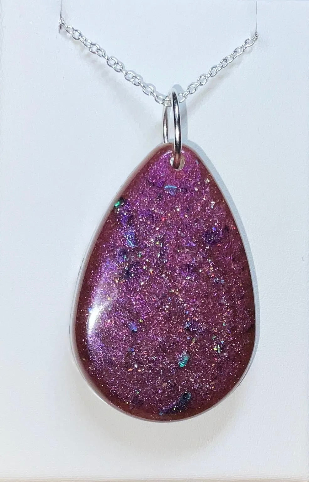Rose Necklace - 2 in 1 Pink
