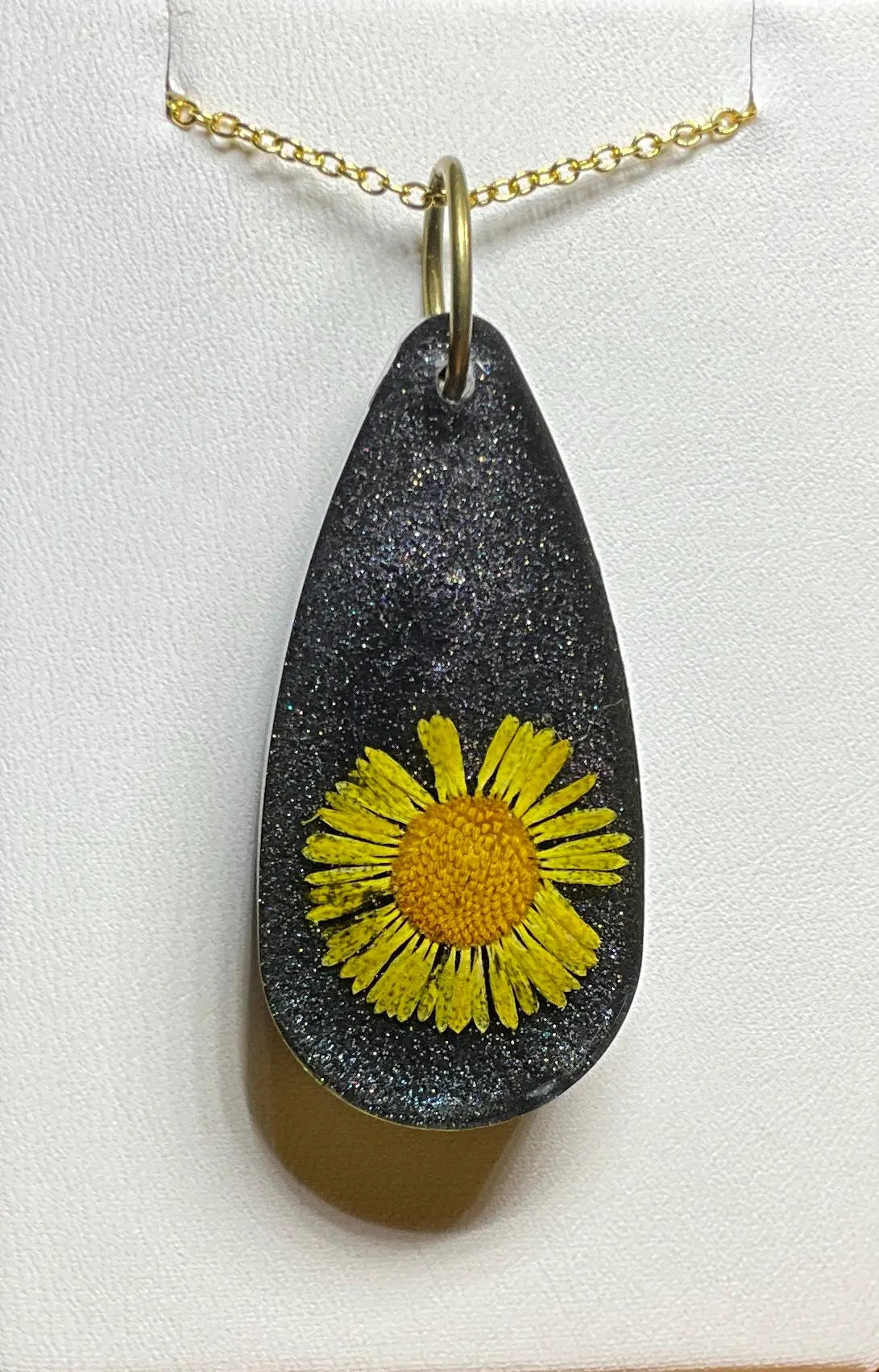 Yellow Flower Necklace