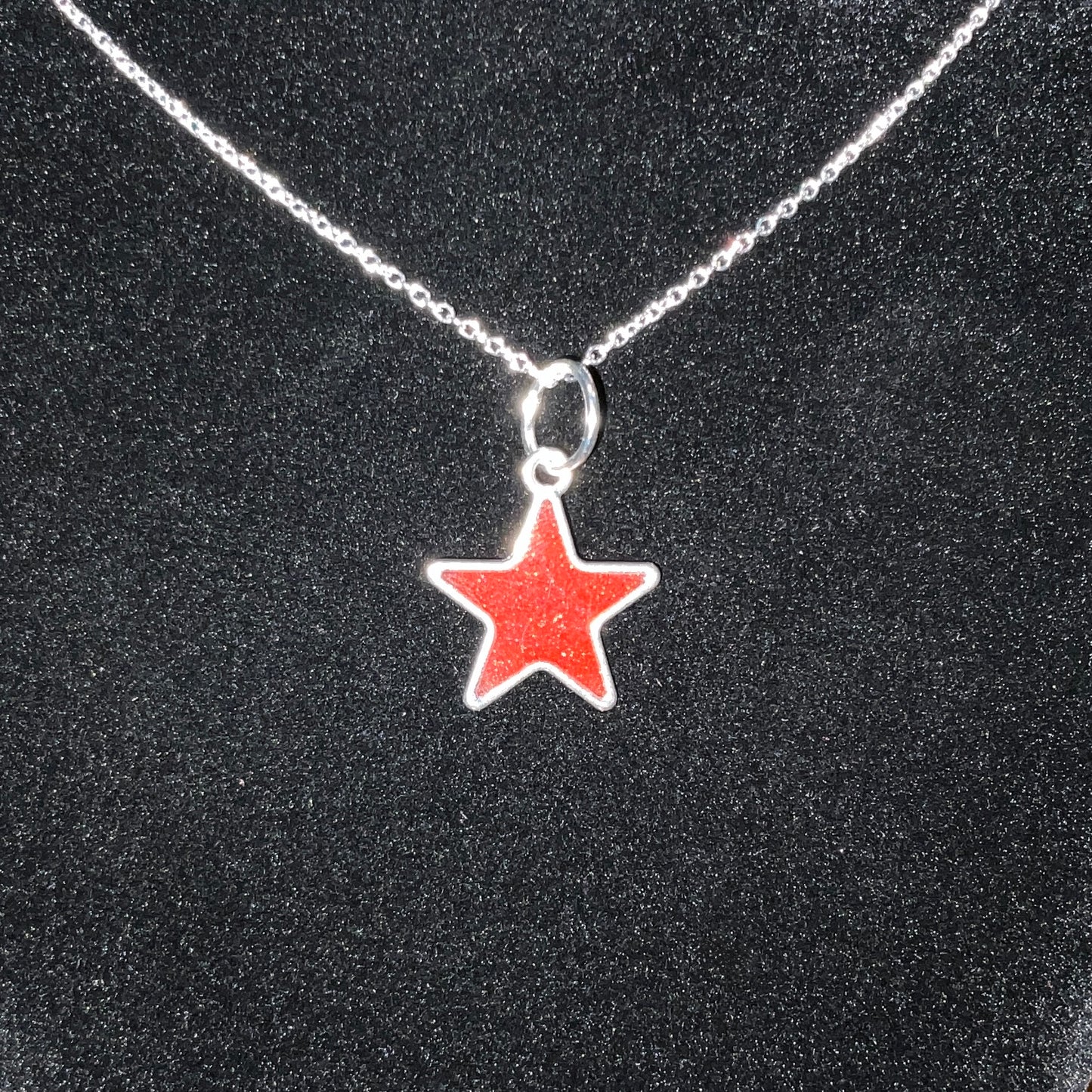 Red Star Necklace
