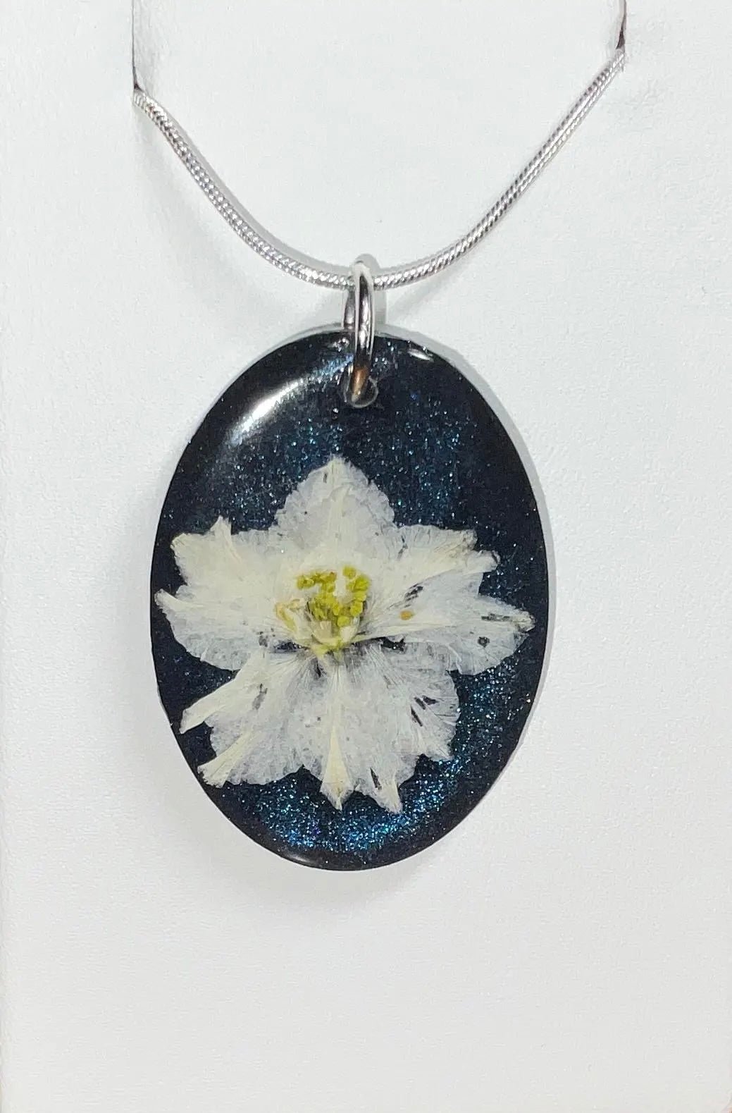 Pressed Flower Necklaces