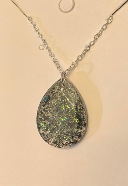 Color-Shift Necklace - Teardrop