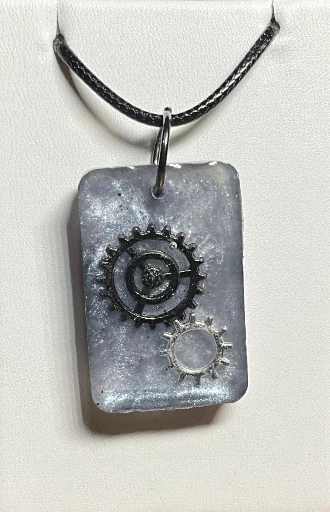 Gears Necklace Dual Sided