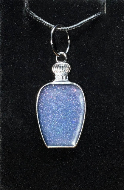 Light Purple Potion Bottle Necklace