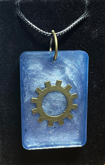 Metal Sun Necklace