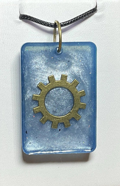 Metal Sun Necklace