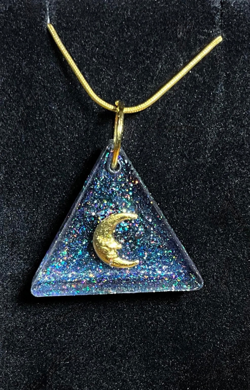 Moon Neckace - Triangle