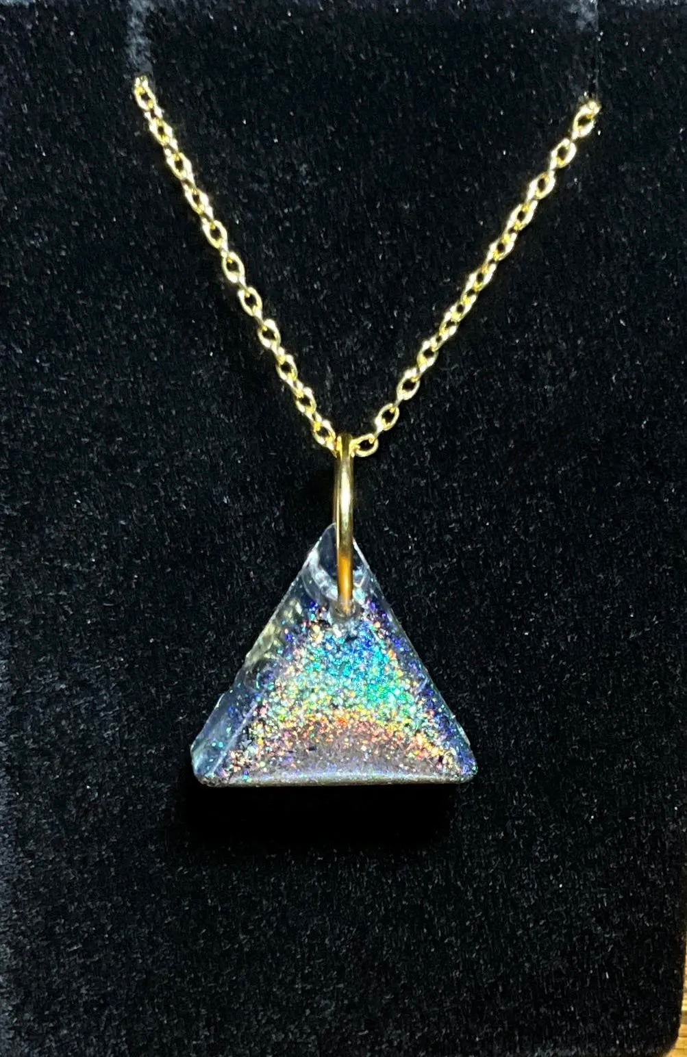 Spaceship Necklace - Holographic