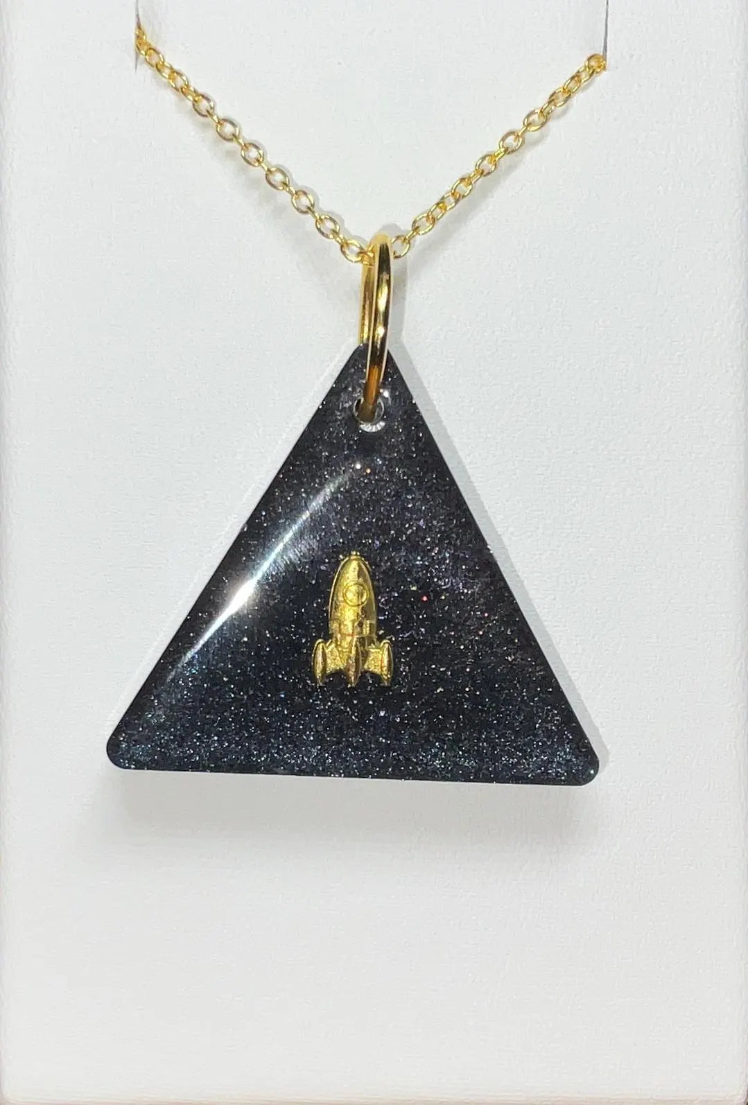 Spaceship Necklace - Triangle