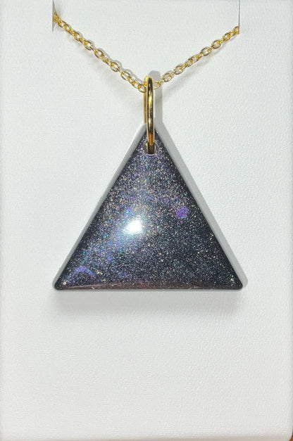 Spaceship Necklace - Triangle