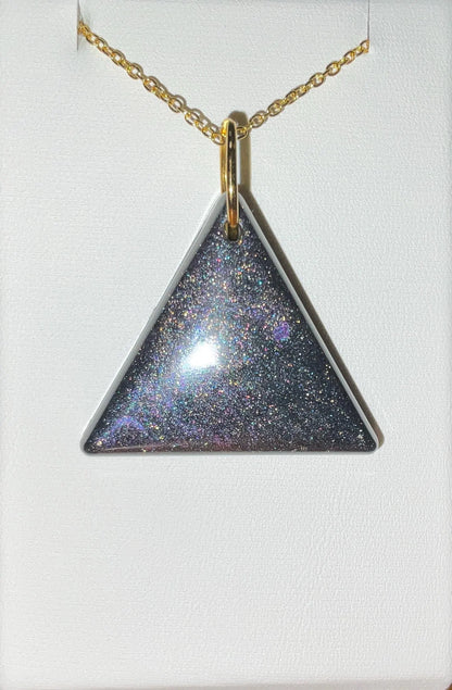 Spaceship Necklace - Triangle