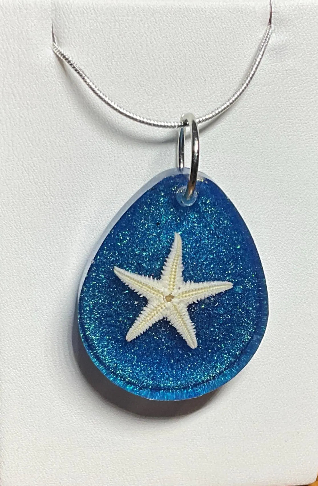 Starfish Blue Necklace