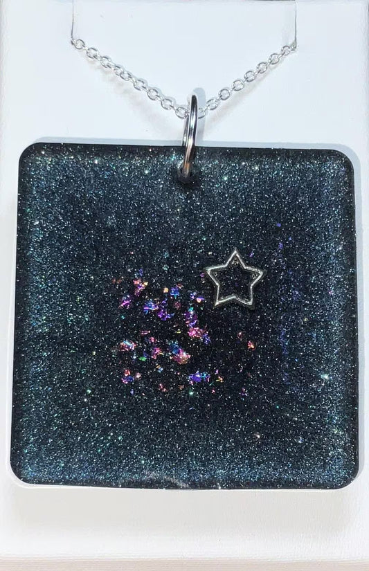 Collar Cosmos Estrellado - 2 en 1