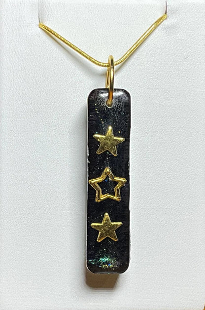 Triple Star Necklace