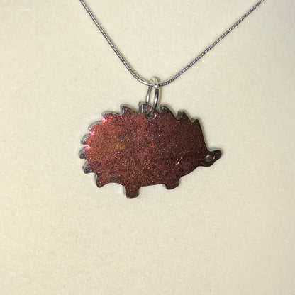 Color-Shift Hedgehog Necklace