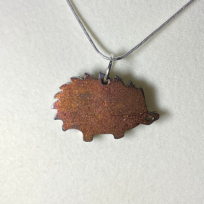 Color-Shift Hedgehog Necklace