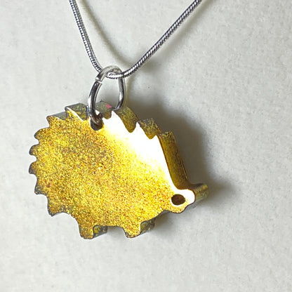 Color-Shift Hedgehog Necklace